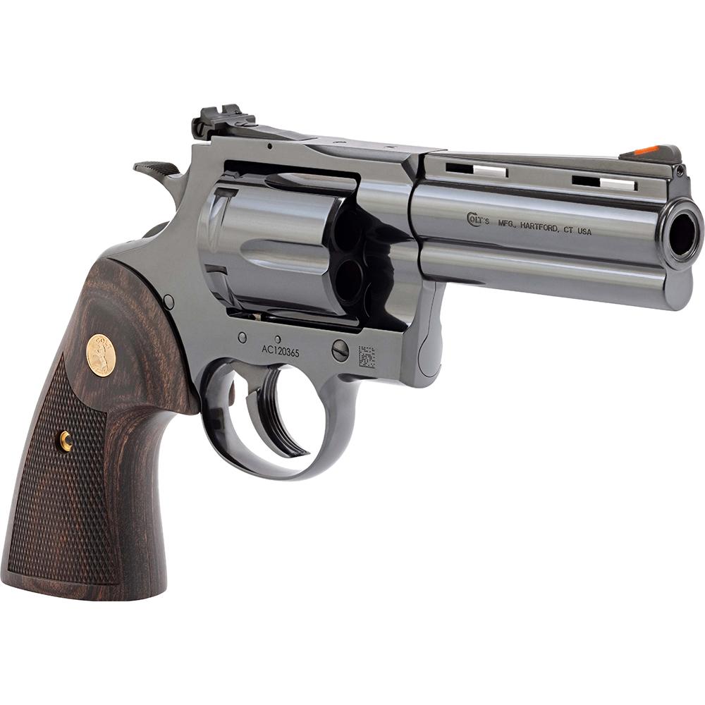 Colt Anaconda Handgun .44 Mag 6rd Capacity 4.25" Barrel Blued Walnut Picture of Colt Manufacturing Colt Anaconda 44Mag 4.25In 6Rd Blued Wlnt AS Rear