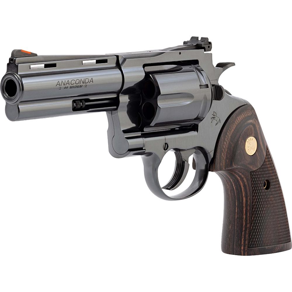 Colt Anaconda Handgun .44 Mag 6rd Capacity 4.25" Barrel Blued Walnut Picture of Colt Manufacturing Colt Anaconda 44Mag 4.25In 6Rd Blued Wlnt AS Rear