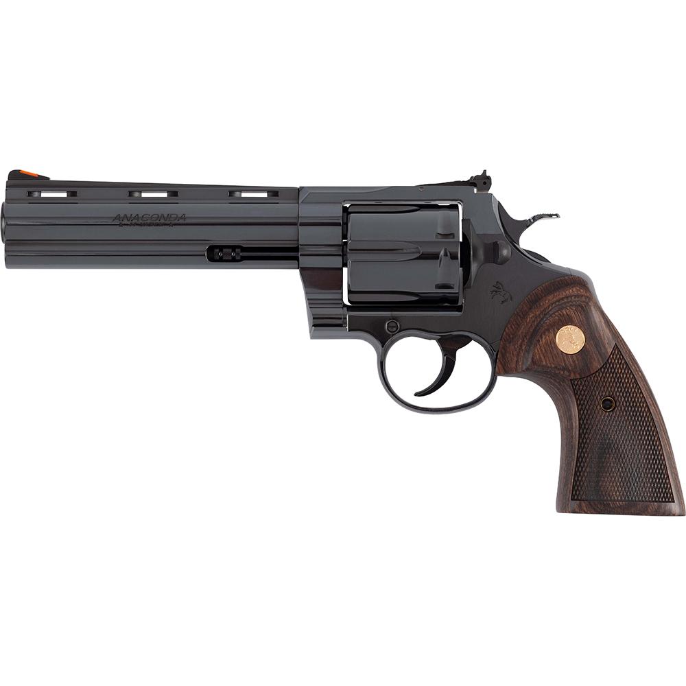 Colt Anaconda Handgun .44 Mag 6rd Capacity 6" Barrel Blued Walnut Picture of Colt Manufacturing Colt Anaconda 44Mag 6In 6Rd Blued Wlnt AS Rear