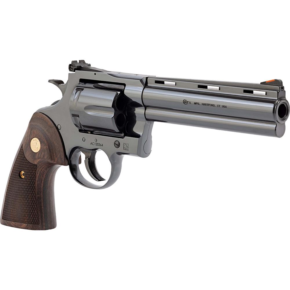 Colt Anaconda Handgun .44 Mag 6rd Capacity 6" Barrel Blued Walnut Picture of Colt Manufacturing Colt Anaconda 44Mag 6In 6Rd Blued Wlnt AS Rear