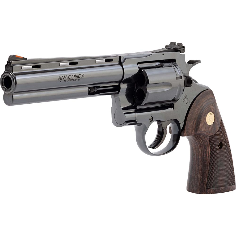 Colt Anaconda Handgun .44 Mag 6rd Capacity 6" Barrel Blued Walnut Picture of Colt Manufacturing Colt Anaconda 44Mag 6In 6Rd Blued Wlnt AS Rear