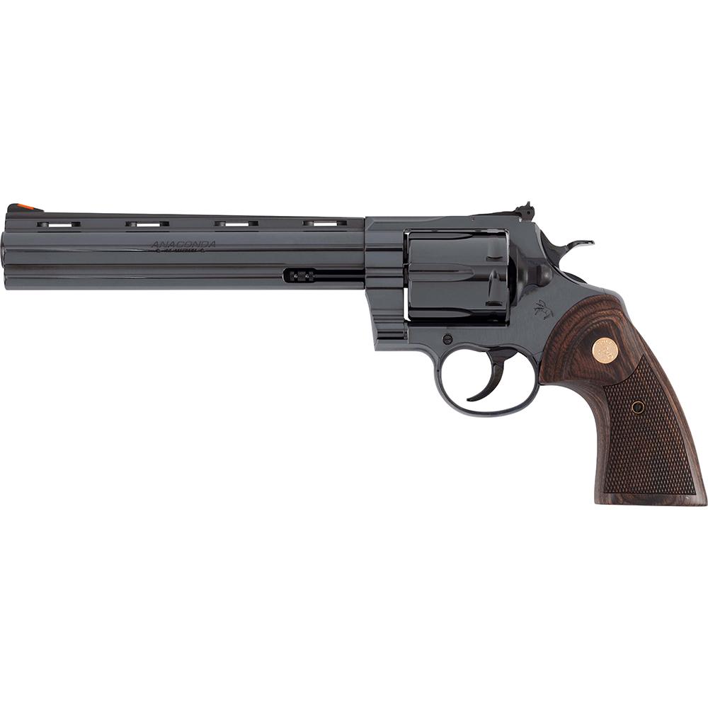 Colt Anaconda Handgun .44 Mag 6rd Capacity 8" Barrel Blued Walnut Picture of Colt Manufacturing Colt Anaconda 44Mag 8In 6Rd Blued Wlnt AS Rear