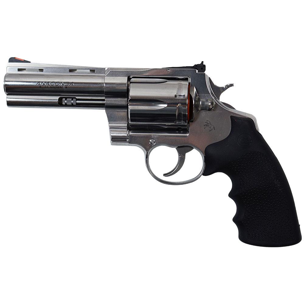 Colt Anaconda Handgun .44 Rem Mag 6rd Capacity 4.25" Barrel Stainless Frame Picture of Colt Manufacturing Colt Anaconda .44 MAG 4.25in Brl Stainless