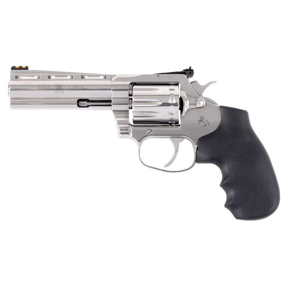 Colt King Cobra Target 22 Handgun .22 LR 10rd Capacity 6" Barrel Stainless Finish Picture of Colt Manufacturing Colt King Cobra Target 22 .22LR 6in Brl Stainless