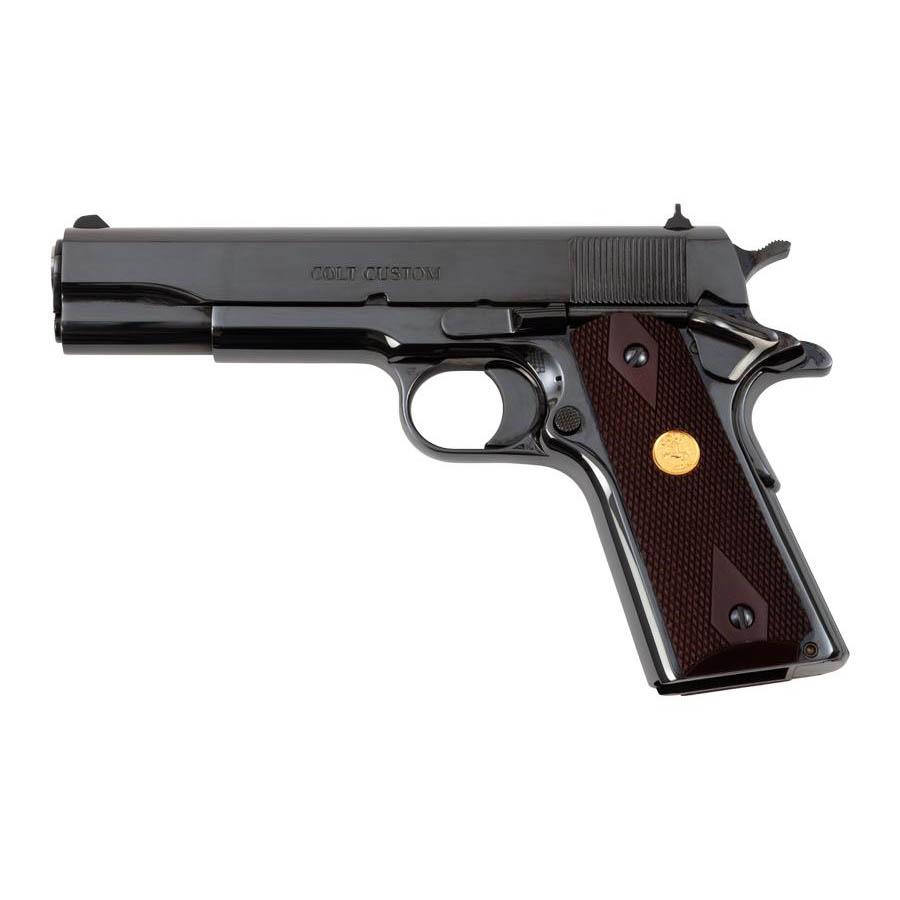 Colt Government Model Handgun .45 Auto 7rd Magazine 5" Barrel Royal Blue Finish