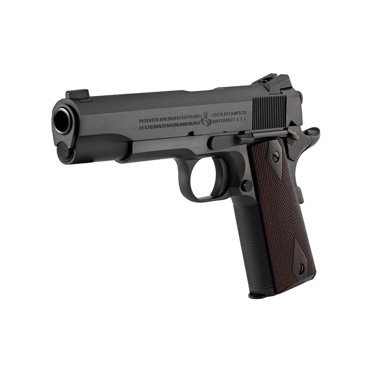 Colt 1911 Limited Edition Govt Model (70 Series) Handgun .45 Auto 7rd Magazine 5" Barrel Blue Finish Picture of Colt Manufacturing Colt 1911 Govt Model 5in barrel 45ACP Blue Finish Limited Edition