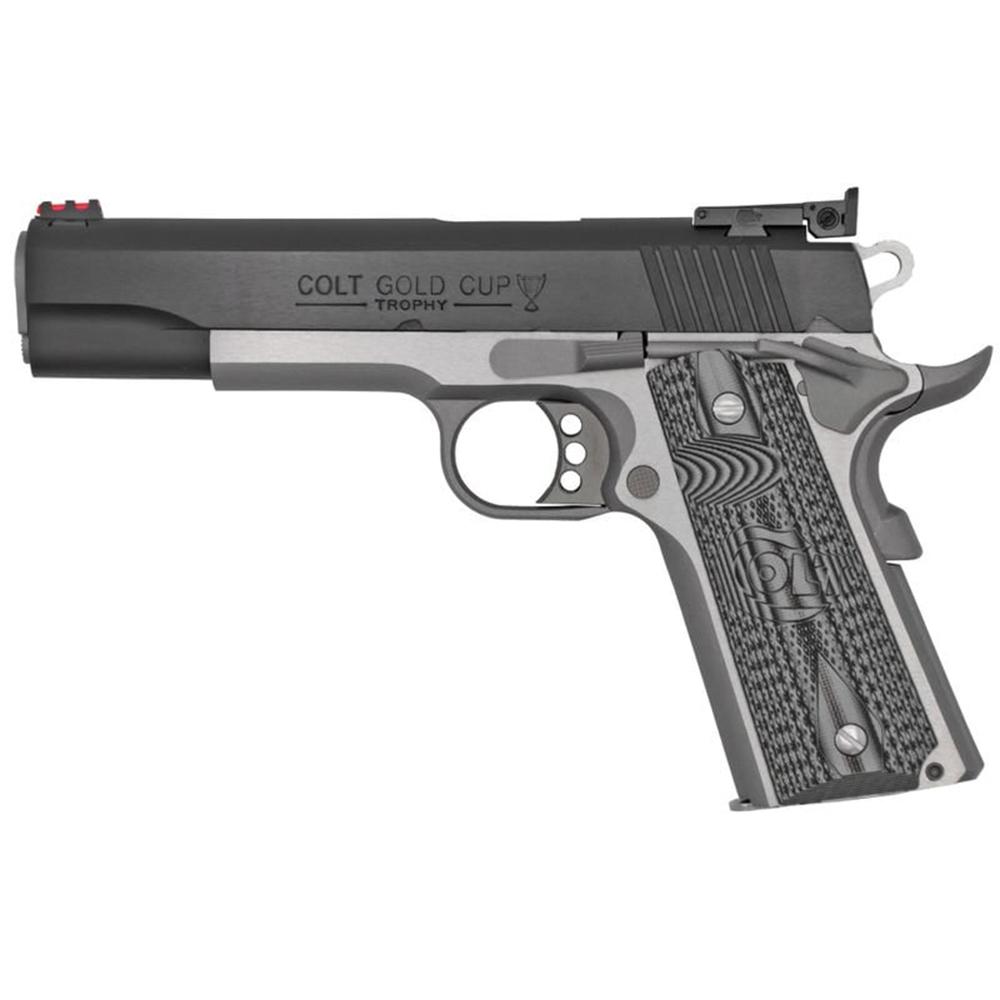 Colt Gold Cup Lite 1911 Handgun .38 Super 9rd Magazine 5" Barrel Two Tone Picture of Colt Manufacturing COLT GOLD CUP 38 SUPER 5'' BRL TWO-TUNE