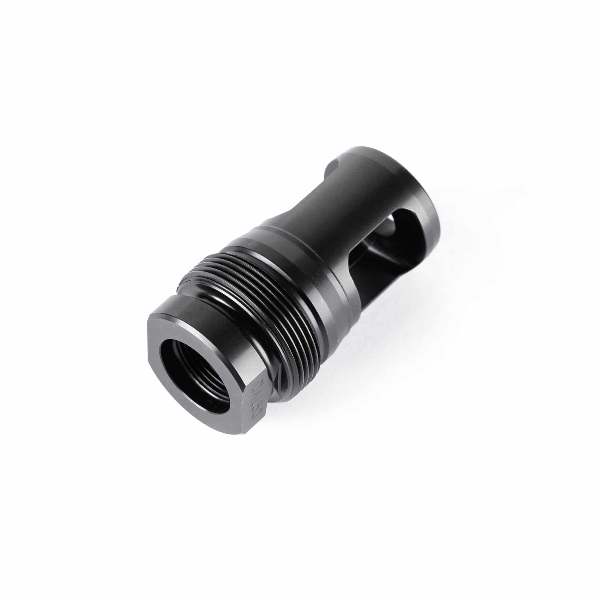 Picture of Dead Air Silencers Dead Air Xemax Muzzle Brake 11/16-24 .45 Cal