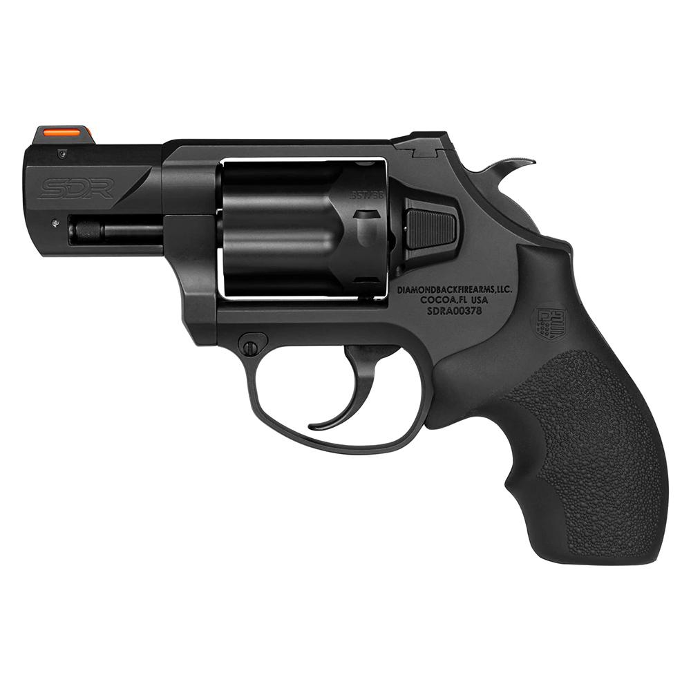 Diamondback SDR Handgun .357 Mag 6rd Capacity 2" Barrel SA/DA Black Nitride+ Finish Picture of Diamondback DB SDR .357 MAG 2'' BARREL 6RD REVOLVER SA/DA BLACK NITRIDE+