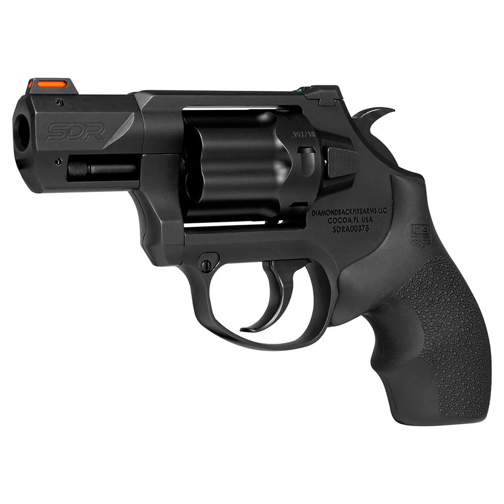 Diamondback SDR Handgun .357 Mag 6rd Capacity 2" Barrel SA/DA Black Nitride+ Finish Picture of Diamondback DB SDR .357 MAG 2'' BARREL 6RD REVOLVER SA/DA BLACK NITRIDE+