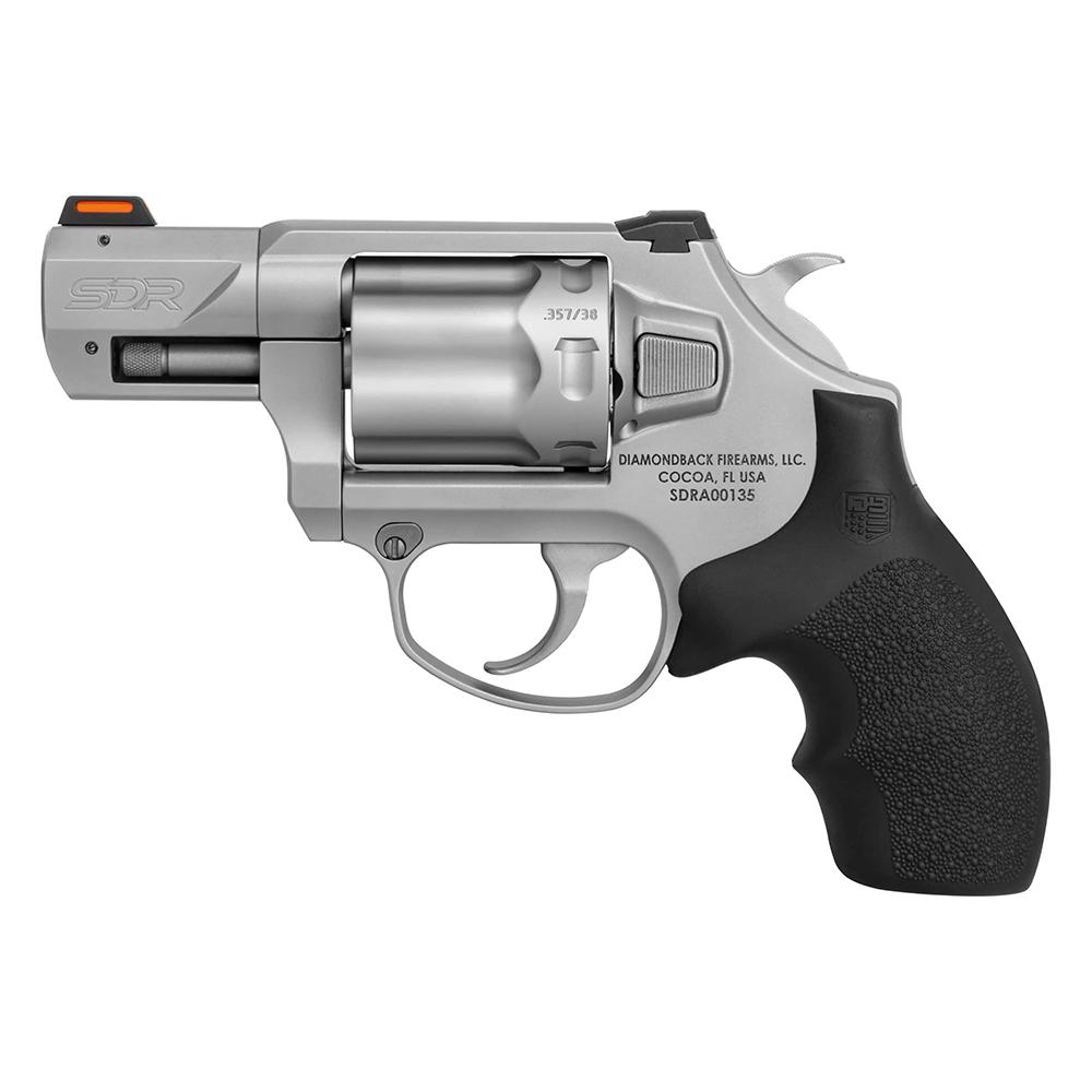 Diamondback SDR Handgun .357 Mag/.38 Spl (+P) 6rd Capacity 2" Barrel SA/DA Stainless Finsh Picture of Diamondback DB SDR .357 MAG 2'' BARREL 6RD REVOLVER SA/DA STAINLESS