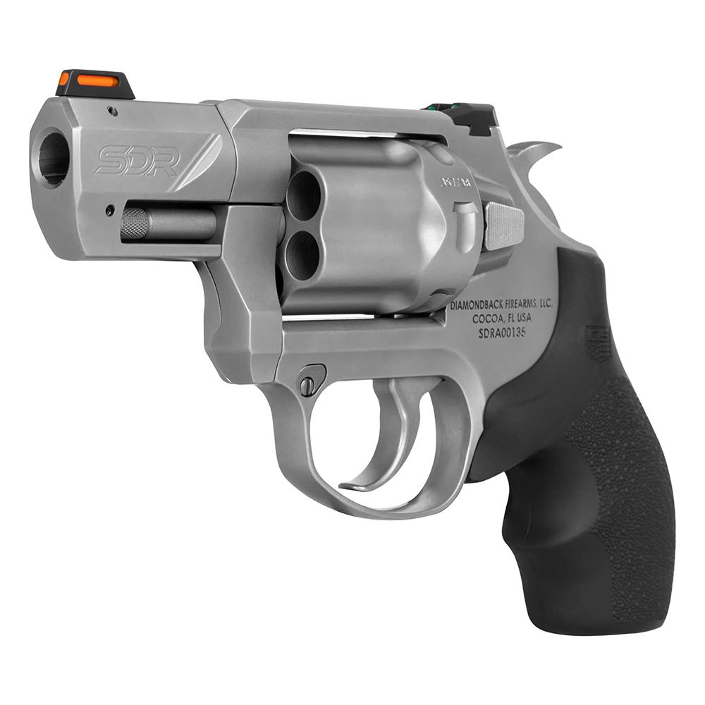 Diamondback SDR Handgun .357 Mag/.38 Spl (+P) 6rd Capacity 2" Barrel SA/DA Stainless Finsh Picture of Diamondback DB SDR .357 MAG 2'' BARREL 6RD REVOLVER SA/DA STAINLESS