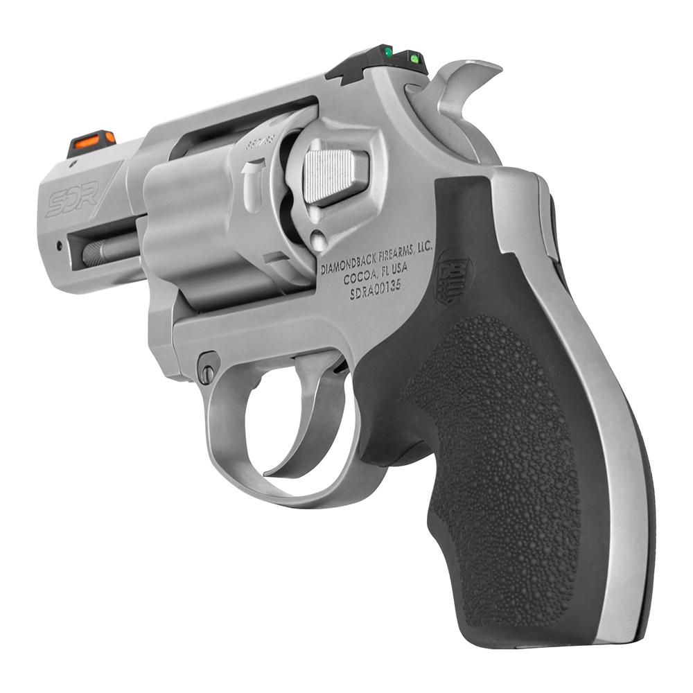 Diamondback SDR Handgun .357 Mag/.38 Spl (+P) 6rd Capacity 2" Barrel SA/DA Stainless Finsh Picture of Diamondback DB SDR .357 MAG 2'' BARREL 6RD REVOLVER SA/DA STAINLESS