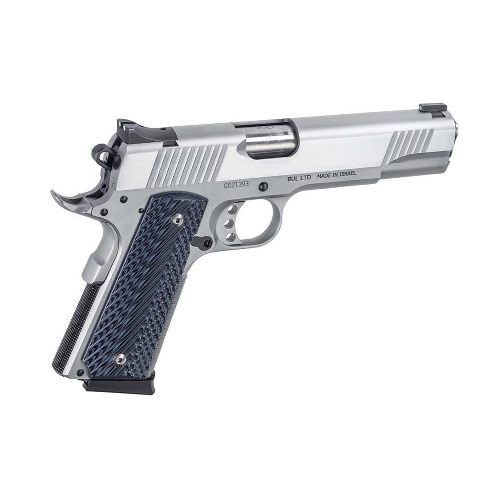 Magnum Research Desert Eagle 1911 G Stainless .45 ACP 8rd Magazines(2) 5" Barrel G10 Grips Picture of Magnum Research DESERT EAGLE 1911 45ACP 'G' PISTOL 5" 8RD Stainless