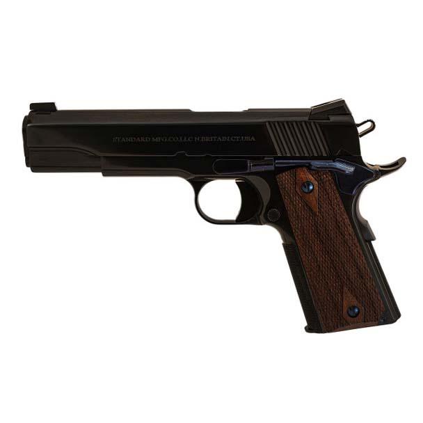 Standard Manufacturing Royal Blue Finish 1911 Handgun .45 ACP  8rd Magazine 5" Barrel Picture of Standard MFG Co LLC 1911 Royal Blue 45acp Pistol 5in Blued