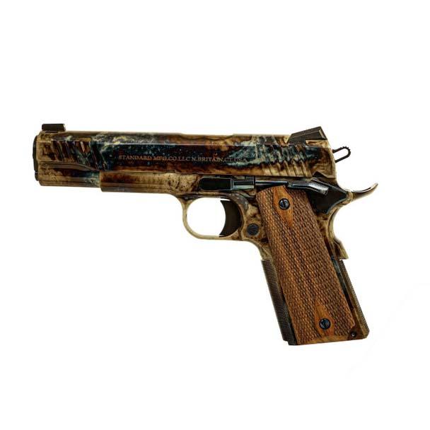Standard Manufacturing Case Colored 1911 Handgun .45 ACP 8rd Magazine 5" Barrel Picture of Standard MFG Co LLC 1911 Case Colored 45acp Pistol 5in