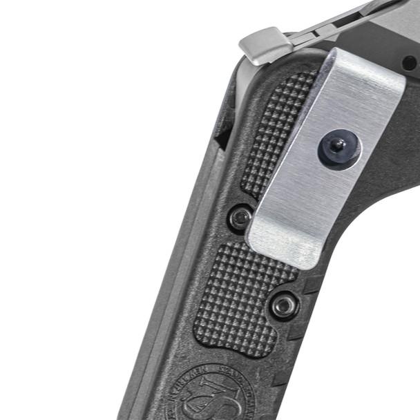 Switch Gun Combo Stainless Steel with Belt Clip Handgun .22 LR/.22 WMR 5rd Capacity .75" Barrel Polymer Grip Belt Clip Picture of Standard MFG Co LLC Switch Gun - Combo Stainless with Belt Clip