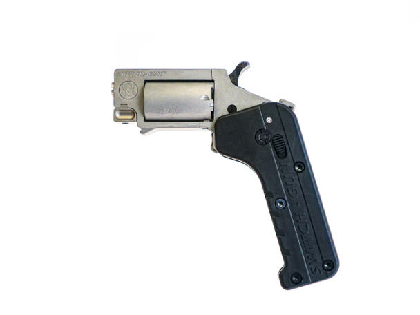 Standard Manufacturing Switch-Gun Single Action Folding Revolver .22 WMR 5rd Capacity 0.75" Barrel Picture of Standard MFG Co LLC Switch Gun 22 Mag Revolver 3/4in Brl