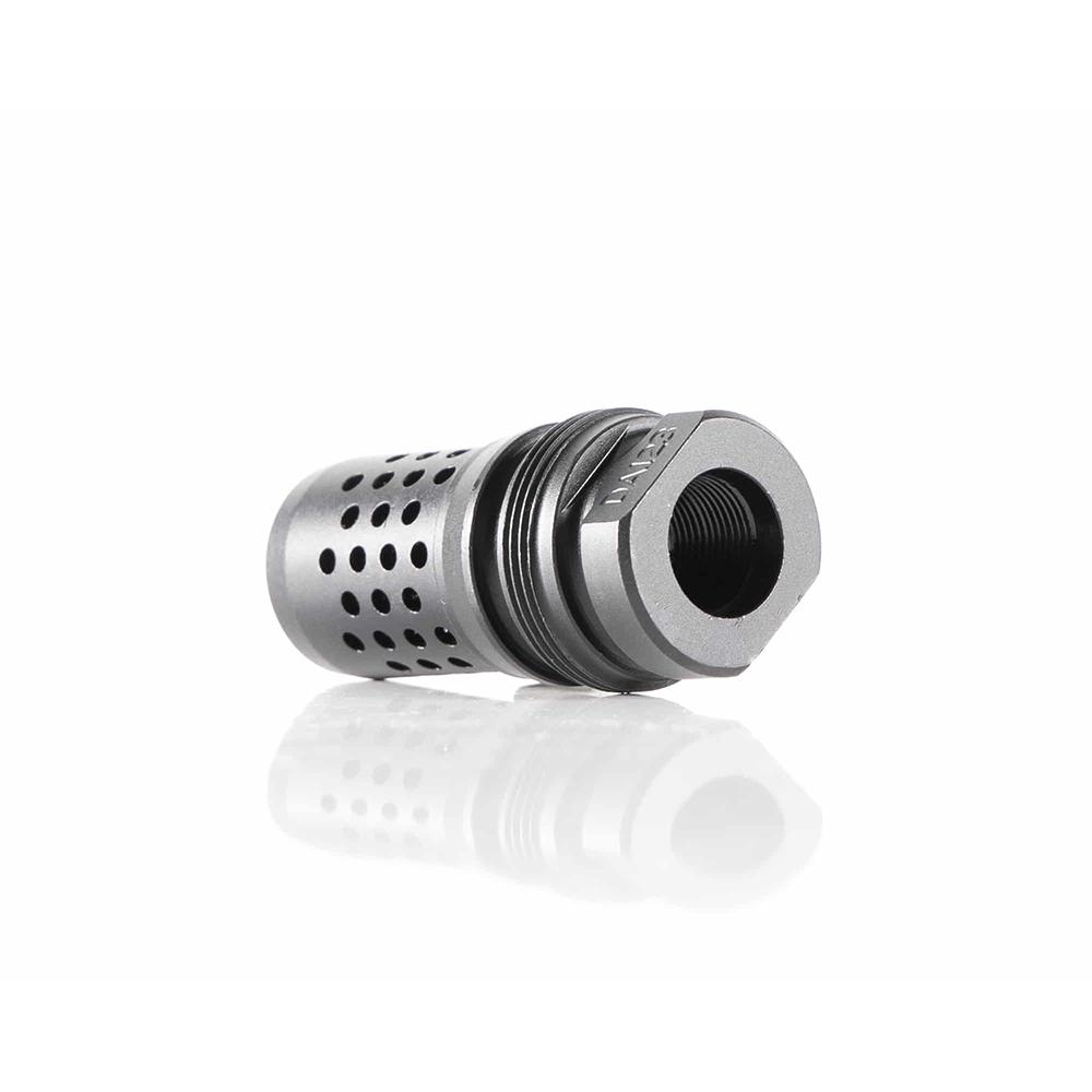 Dead Air Xeno Mount Omni Muzzle Brake .30 Cal M14x1 RH Picture of Dead Air Silencers Dead Air Xeno Mount Omni Brake M14x1 RH .30 CAL