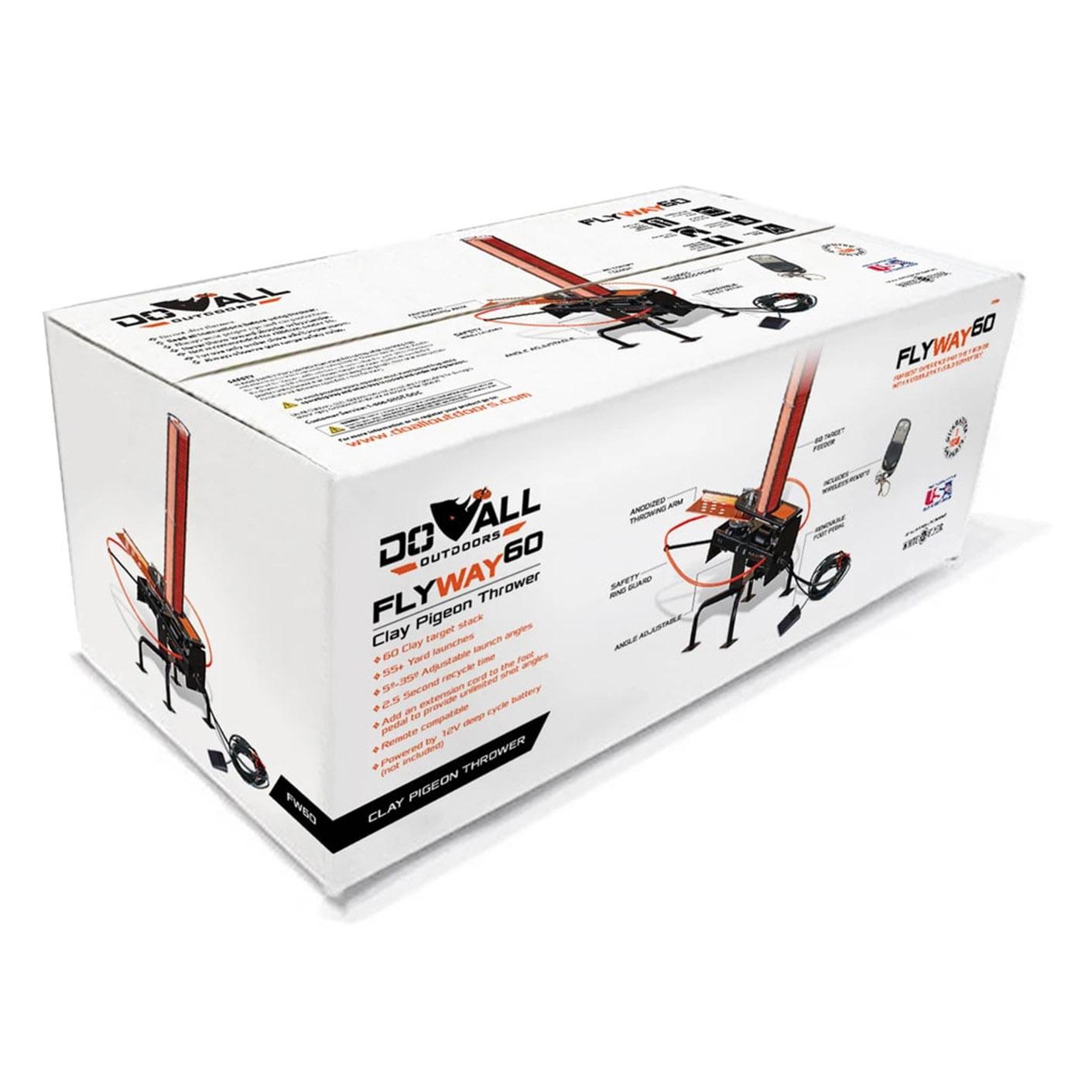 Do-All Outdoors FlyWay 60 Automatic Clay Pigeon Thrower w/Wireless Remote Picture of Do All OutdoorsLlc FLYWAY 60 AUTOMATIC TRAP WITH WIRELESS REMOTE