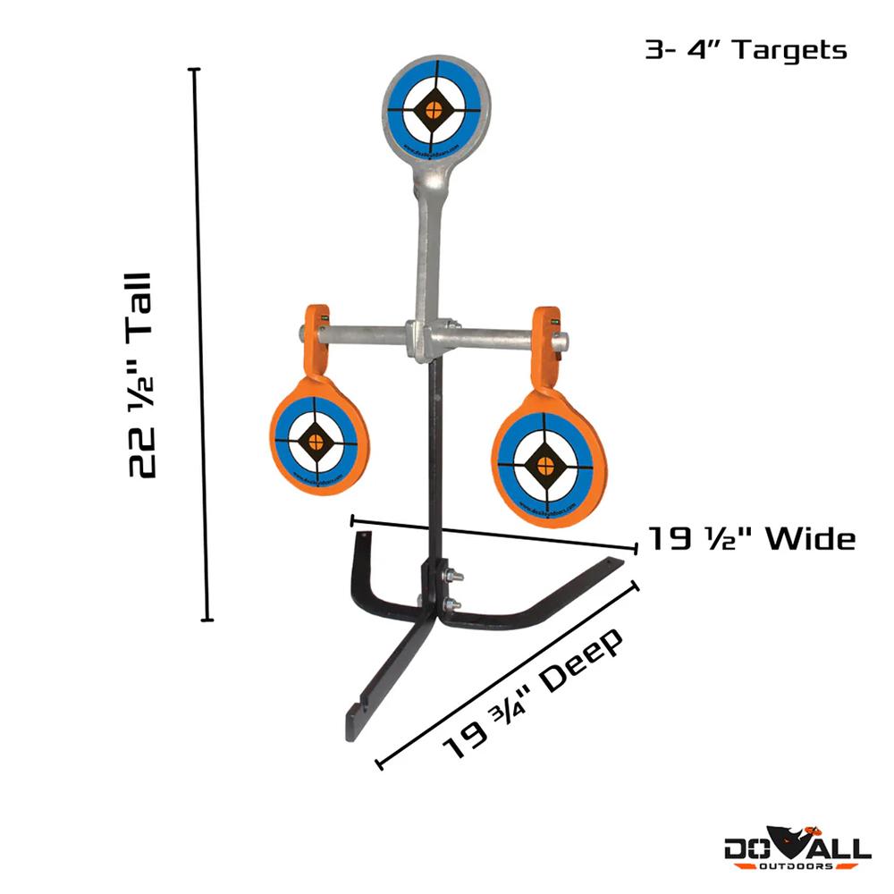 Do-All Outdoors Auto Reset Targets 9mm - .30-06 caliber Picture of Do All OutdoorsLlc AUTO RESET (9MM-30-06)