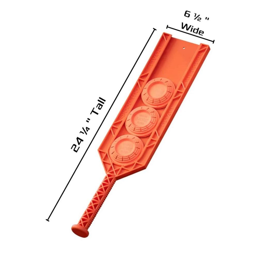 Do-All Outdoors Triple Clay Hand Thrower Orange Picture of Do All OutdoorsLlc Do All Hand Thrower - 1 2 or 3 Standard Clays