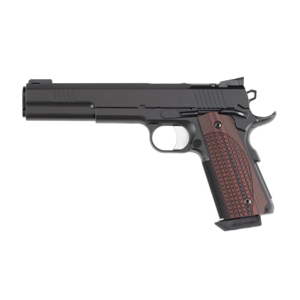 Dan Wesson Bruin Handgun 10mm 8rd Magazine 6" Barrel Black Optics Ready Picture of Cz-Usa Firearms CZ DW Bruin 10mm Black Duty Finish Optics Ready 6in 8rd Mag