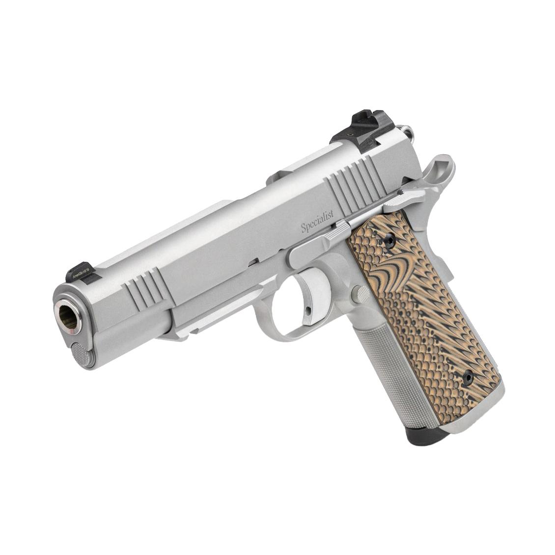 CZ 1911 Dan Wesson Specialist Pistol 9mm Luger 5" Single Action Semi-Auto Picture of Cz-Usa Firearms DW SPECIALIST 9MM STAINLESS