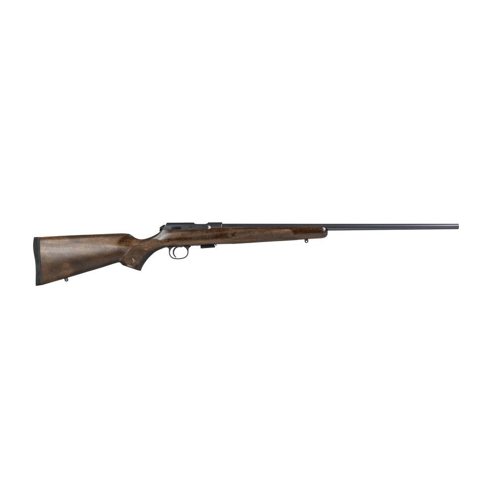 CZ USA 457 American Left-Hand Rifle .22 LR 5rd Magazine 24.8" Barrel Walnut Picture of Cz-Usa Firearms CZ 457 AMERICAN LEFT-HAND 22LR 5 ROUND MAGAZINE 24.8in BRL WALNUT STOCK