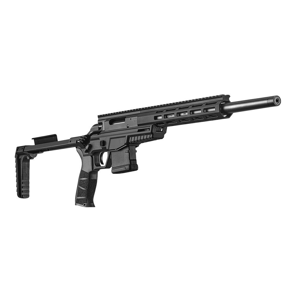 CZ 600 Plus Trail Rifle .223 Rem 10rd Magazine 16" Threaded Barrel PDW 3 Position Stock Picture of Cz-Usa Firearms CZ 600 PLUS TRAIL 223REM 10RD 16.2IN 1/2X28 BLK CHASSIS PDW STOCK