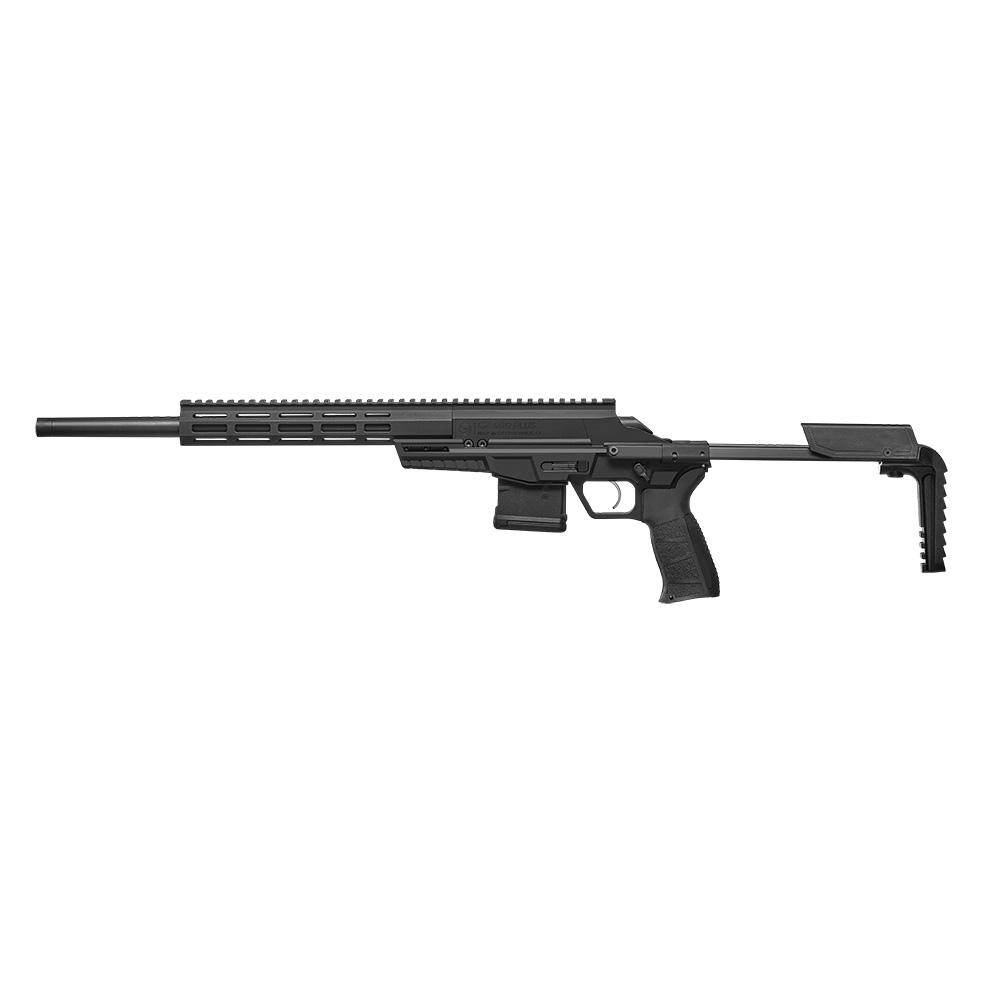 CZ 600 Plus Trail Rifle .300 Blackout 10rd Magazine 16" Threaded Barrel PDW 3 Position Stock Picture of Cz-Usa Firearms CZ 600 PLUS TRAIL 300BLK 10RD 16.2IN 5/8X24 BLK CHASSIS PDW STOCK