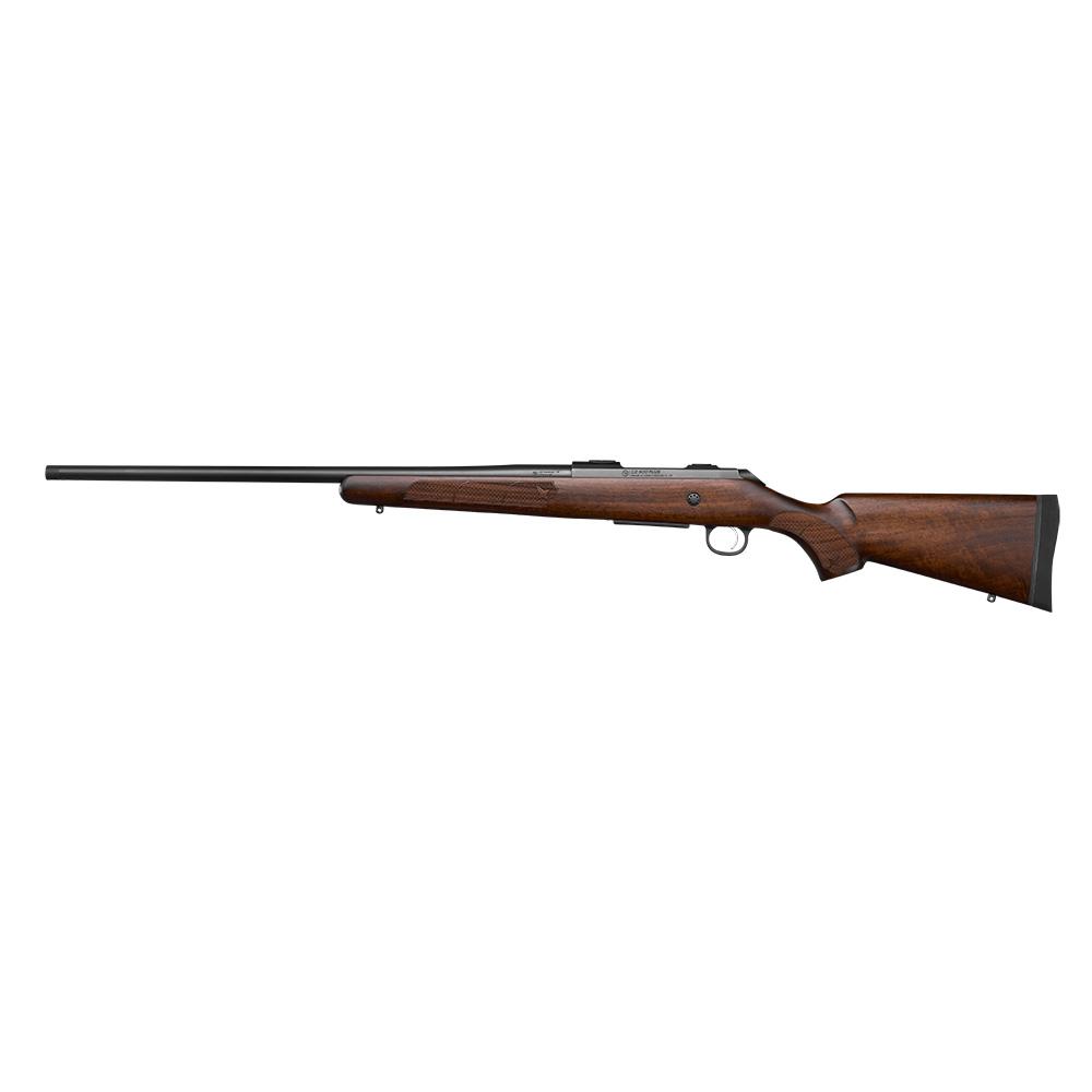 CZ 600 Plus American Rifle .223 Rem 5rd Capacity 24" Threaded Barrel Walnut Stock Picture of Cz-Usa Firearms CZ 600 PLUS AMERICAN 223REM 5RD 24IN 1/2X28 DRILLED AND TAPPED WALNUT