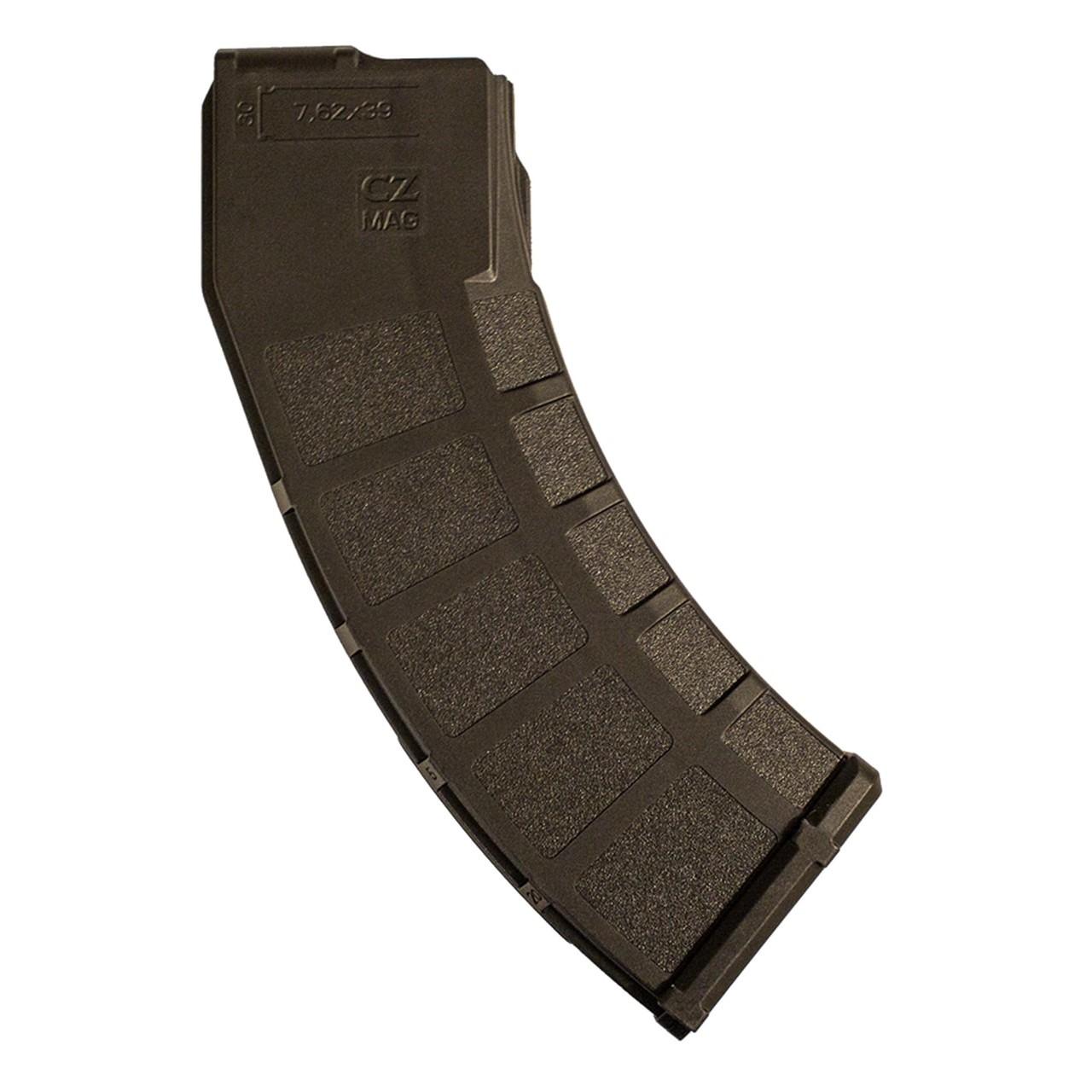 CZ Bren 2 Magazine 7.62x39mm 30/rd Black Window Picture of Cz-Usa Firearms CZ Magazine Bren 2 7.62X39 30RD Black Window