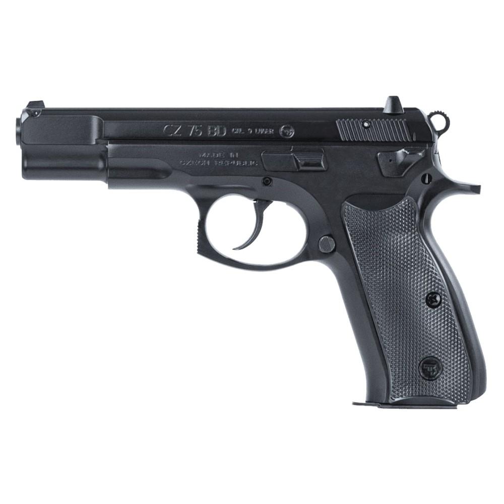 CZ-USA 75 BD Handgun 9mm Luger 16rd Magazine 4.6" Barrel Black Picture of Cz-Usa Firearms CZ 75BD 9mm Black 16rd
