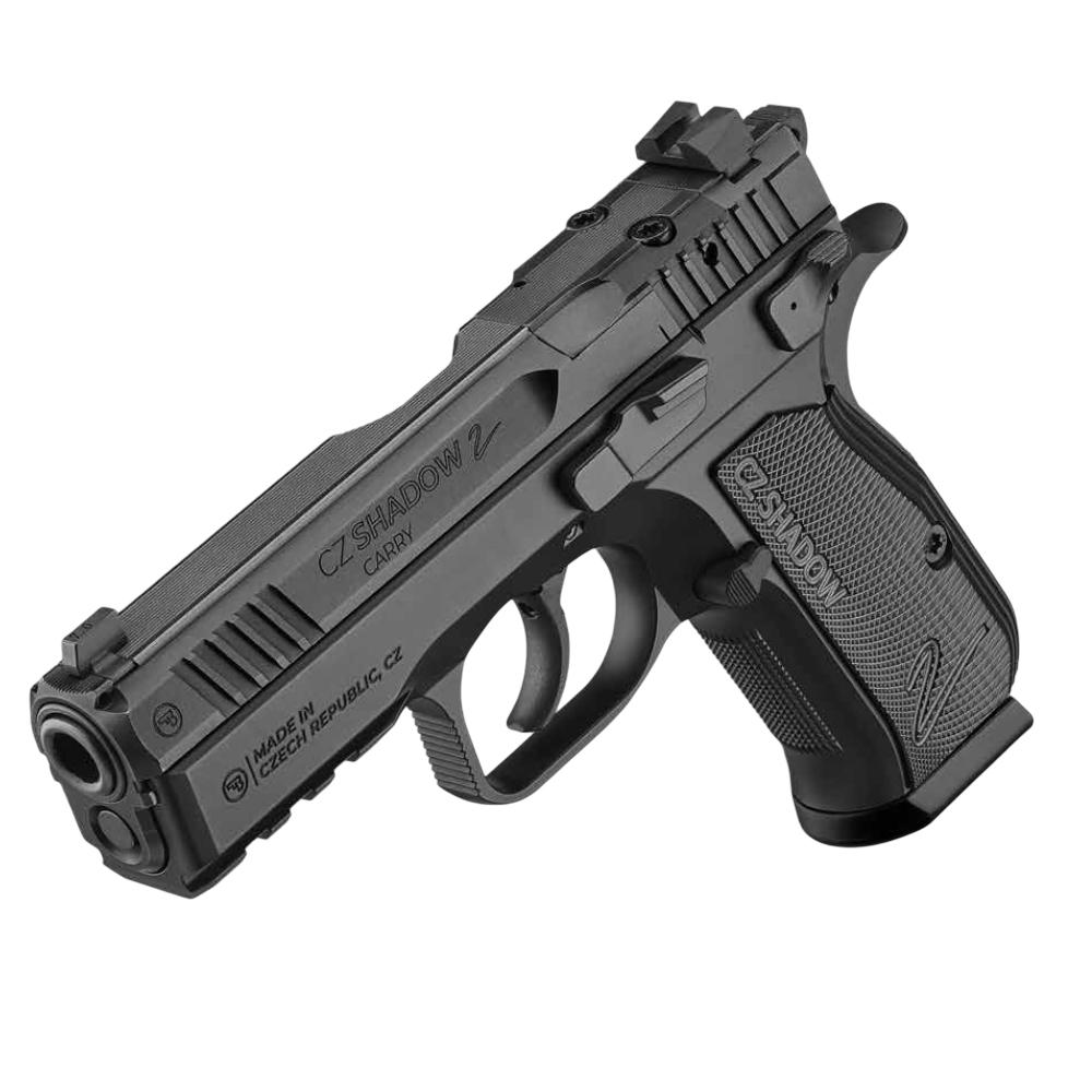 CZ USA Shadow 2 Carry OR Handgun 9mm Luger 15rd Magazine 4" Barrel Black Picture of Cz-Usa Firearms CZ Shadow 2 Carry 9mm 15+1 4" Brl