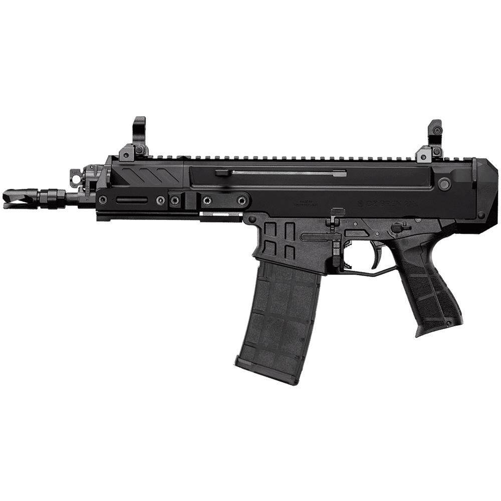 CZ USA Bren 2 MS Handgun 7.62x9mm 30rd Magazine 11.14" Barrel Black Picture of Cz-Usa Firearms CZ BREN 2 MS Pistol 7.62x39 11 in