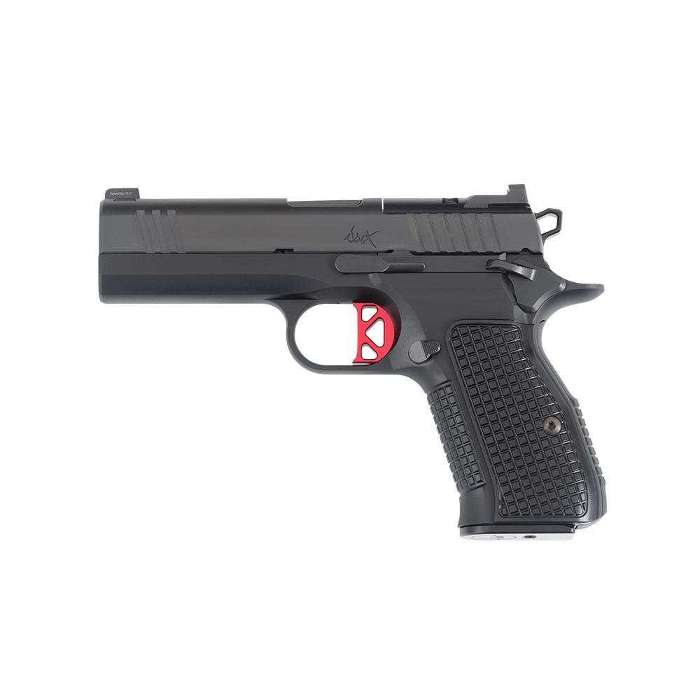 Dan Wesson DWX Compact Handgun 9mm Luger 10rd Magazine 4" Barrel Black Picture of Cz-Usa Firearms DW DWX COMPACT 9MM 10RD BLK TRITIUM NIGHT SIGHT
