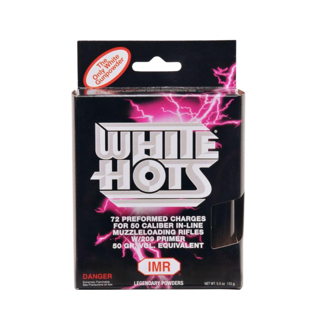 IMR Powder White Hots 50/50 Pellets - 72/ct