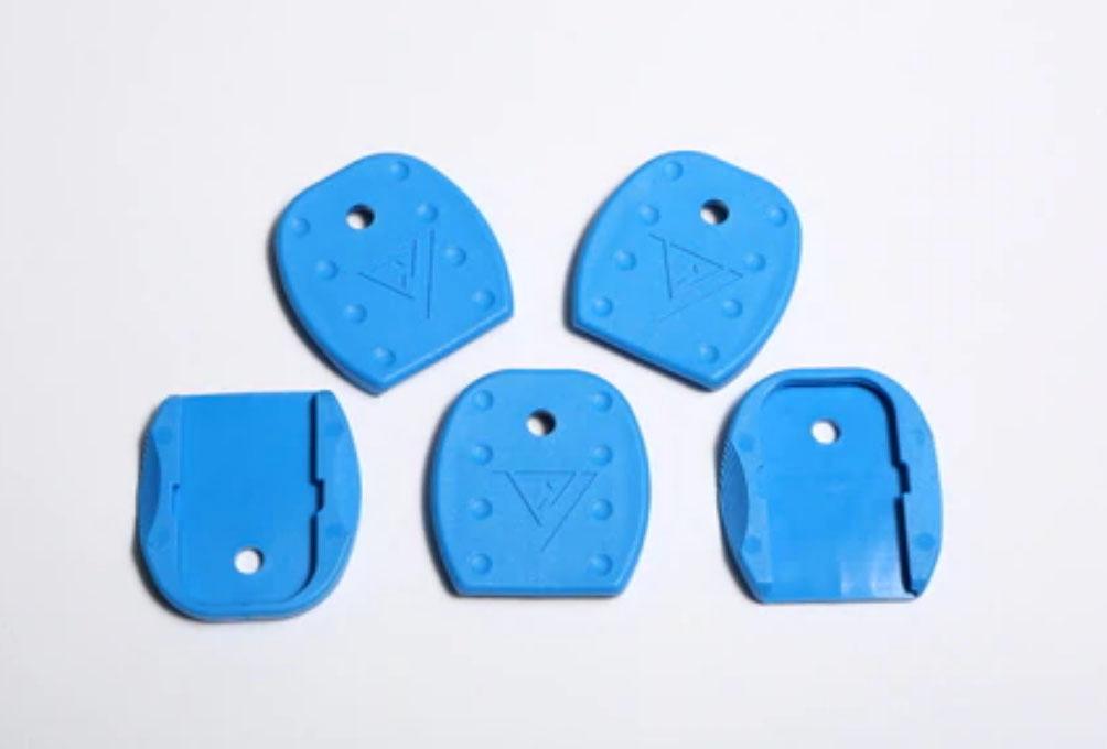 TangoDown Vickers Tactical Magazine Floor Plates for Glock 5pk Blue Picture of Tangodown VICKERS TACTICAL MAG FLOOR PLATE 5 PACK BLUE