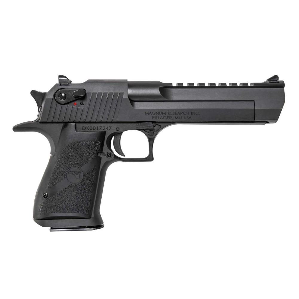 Magnum Research 429 Desert Eagle Mark XIX Handgun .429 DE 7rd Magazine 6" Barrel Black Picture of Magnum Research DESERT EAGLE .429 DE Mark XIX 6IN BBL Blk ships W/one .50AE/.429 DE 7RD mag