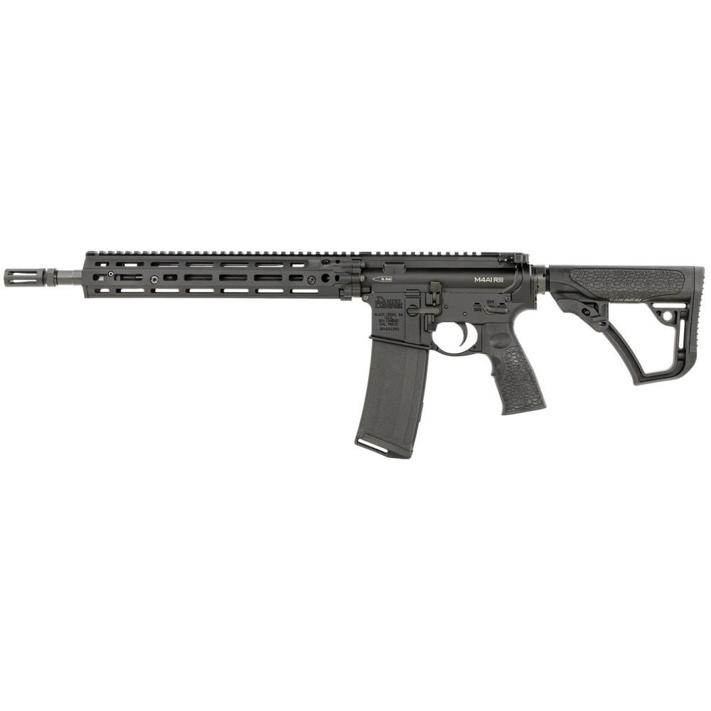 Daniel Defense DD4 M4A1 RIII Rifle 5.56mm 32rd Magazine 14.5" Pinned and Welded Barrel Black Picture of Daniel Defense DD4 M4A1RIII 14.5in Pinned and Welded - Black