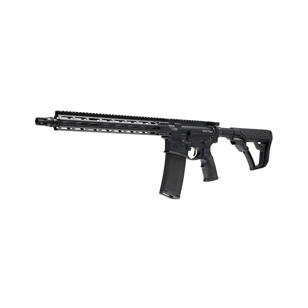 Daniel Defense DD4 V7 SLW Rifle 5.56mm NATO 32rd Magazine 14.5" 1/2x28 Threaded Barrel Black with 13.4" Handguard and Flash Hider Picture of Daniel Defense Daniel Defense DD4 V7 SLW 5.56 14.5" Pin & Welded Barrel 13.5" Handguard