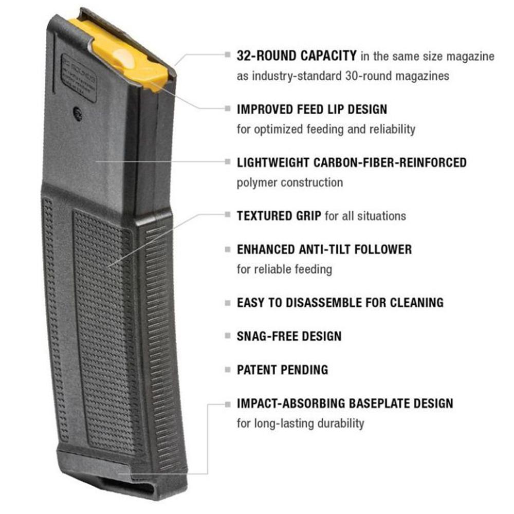 Daniel Defense Rifle Magazine 12 Pack 5.56mm 32/rd Picture of Daniel Defense DD Magazine 12 Pack 5.56mm 32 Rounds
