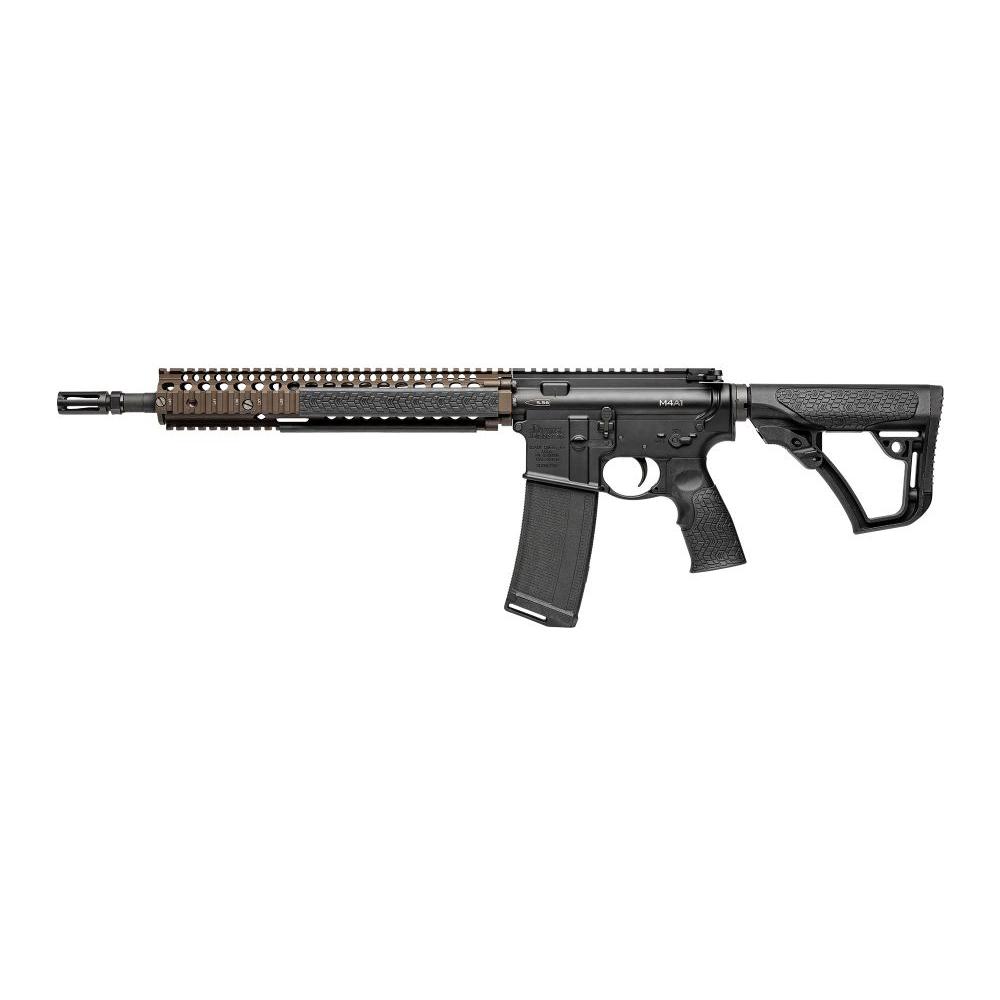 Daniel Defense M4A1 RISII Rifle 5.56mm NATO 32rd Magazine 14.5" Pinned and Welded Barrel FDE Picture of Daniel Defense M4A1 5.56 NATO FDE RISII 14.5IN Pinned and Welded BBL 32RD