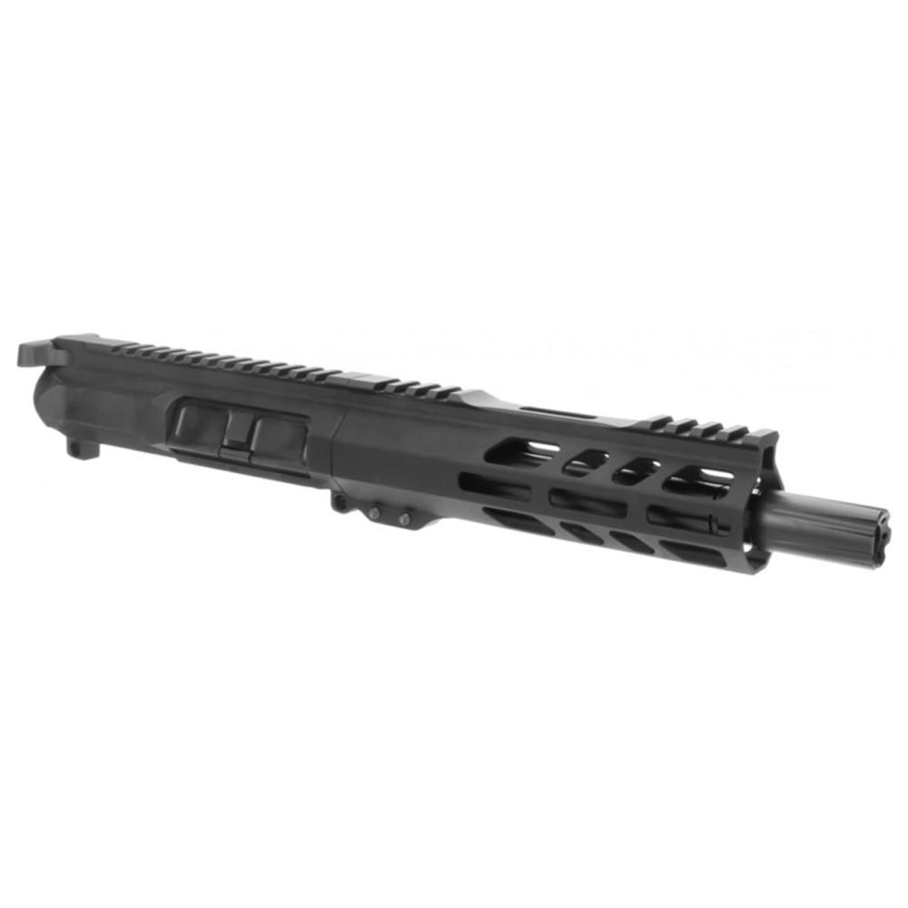 TacFire AR-15 Complete Upper 9mm Luger 7" 1/2x36 Threaded Barrel Black with Bolt Carrier Group