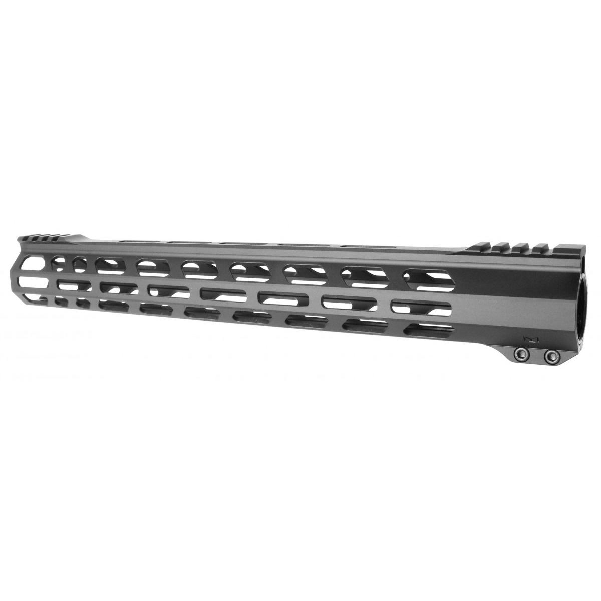 TacFire ACE 20 Series Free Floating MLOK Handguard .308 15" Black Picture of Tacfire Inc. ACE 20 SERIES .308 DPMS LOW PRO 15in MLOK FREEFLOAT HANDGUARD