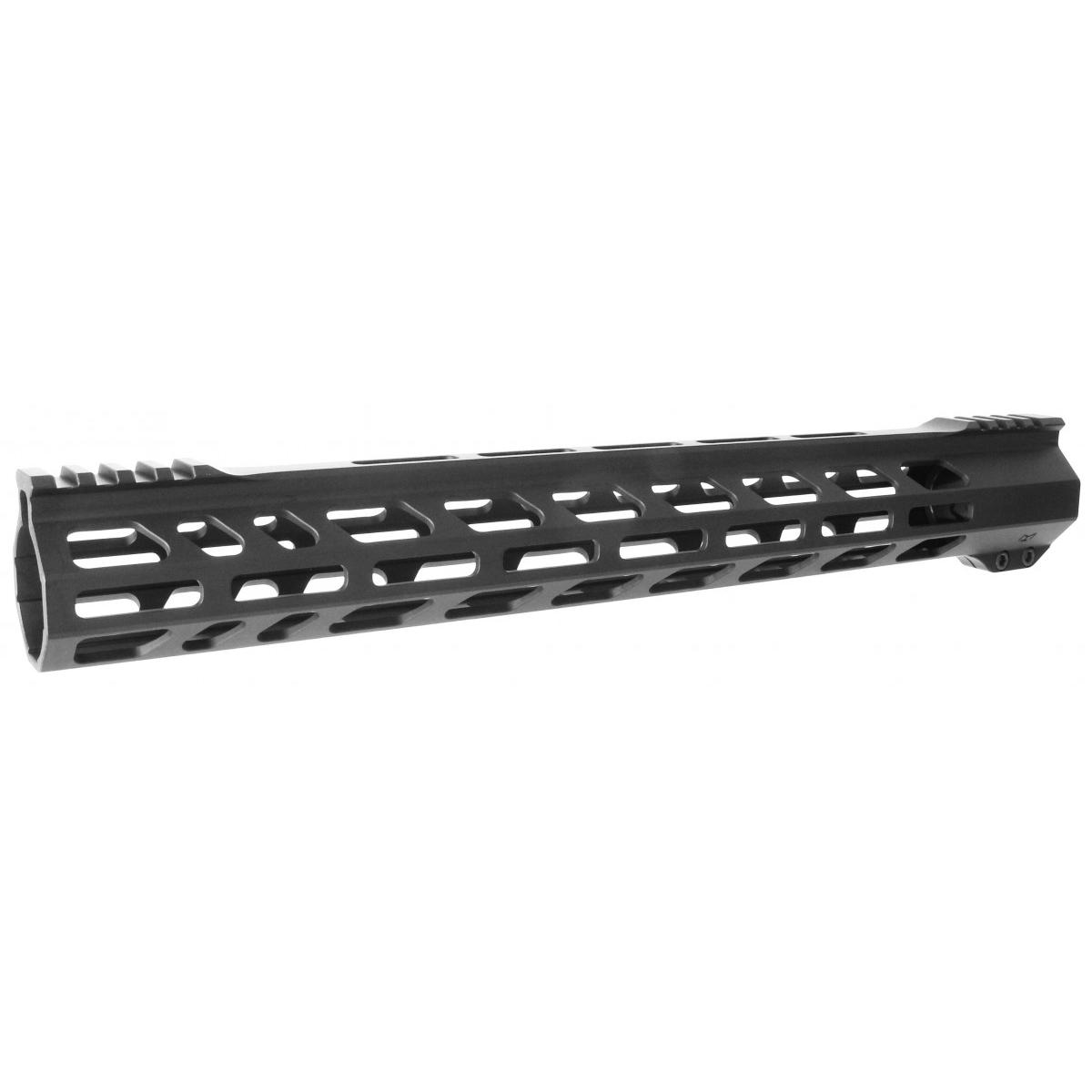 TacFire ACE 20 Series Free Floating MLOK Handguard .308 15" Black Picture of Tacfire Inc. ACE 20 SERIES .308 DPMS LOW PRO 15in MLOK FREEFLOAT HANDGUARD