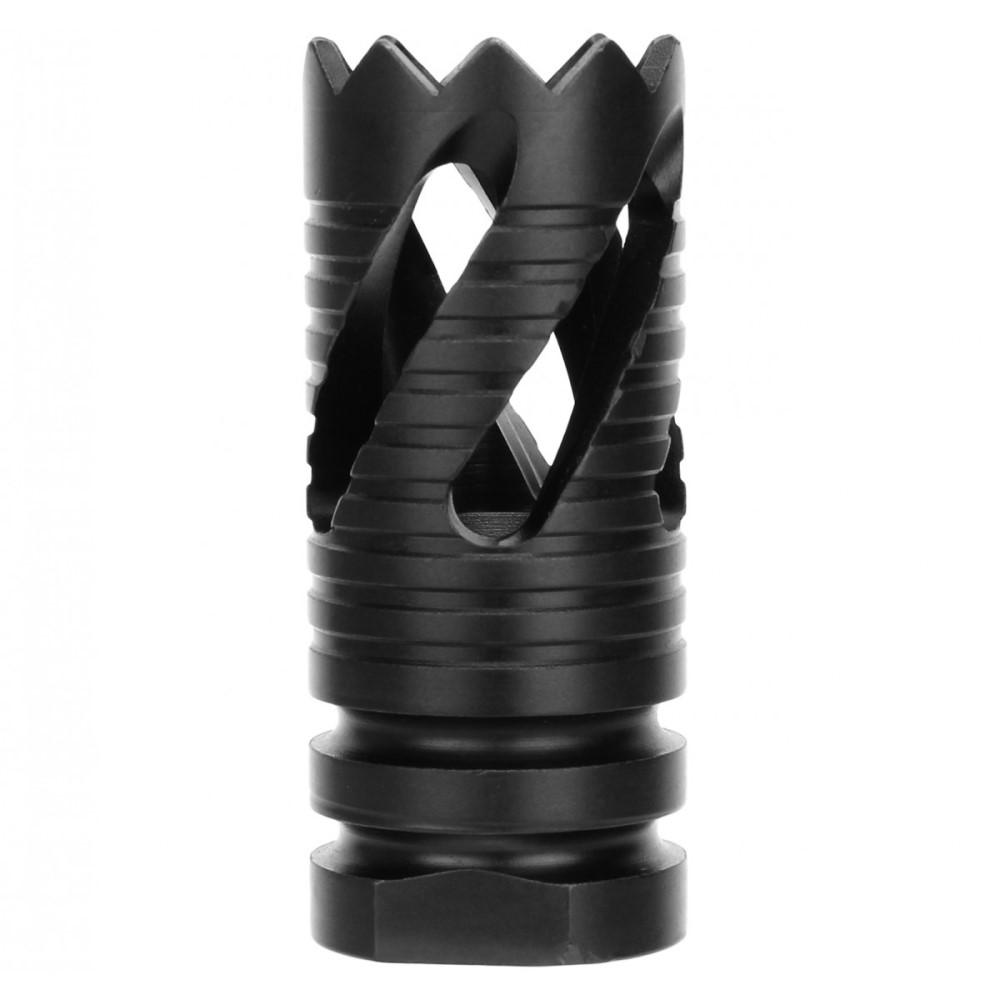 TacFire Crown Style Muzzle Brake .308 5/8x24 Black Picture of Tacfire Inc. Tacfire .308 5/8''x24 Thread Crown Style Muzzle Brake Black Oxide