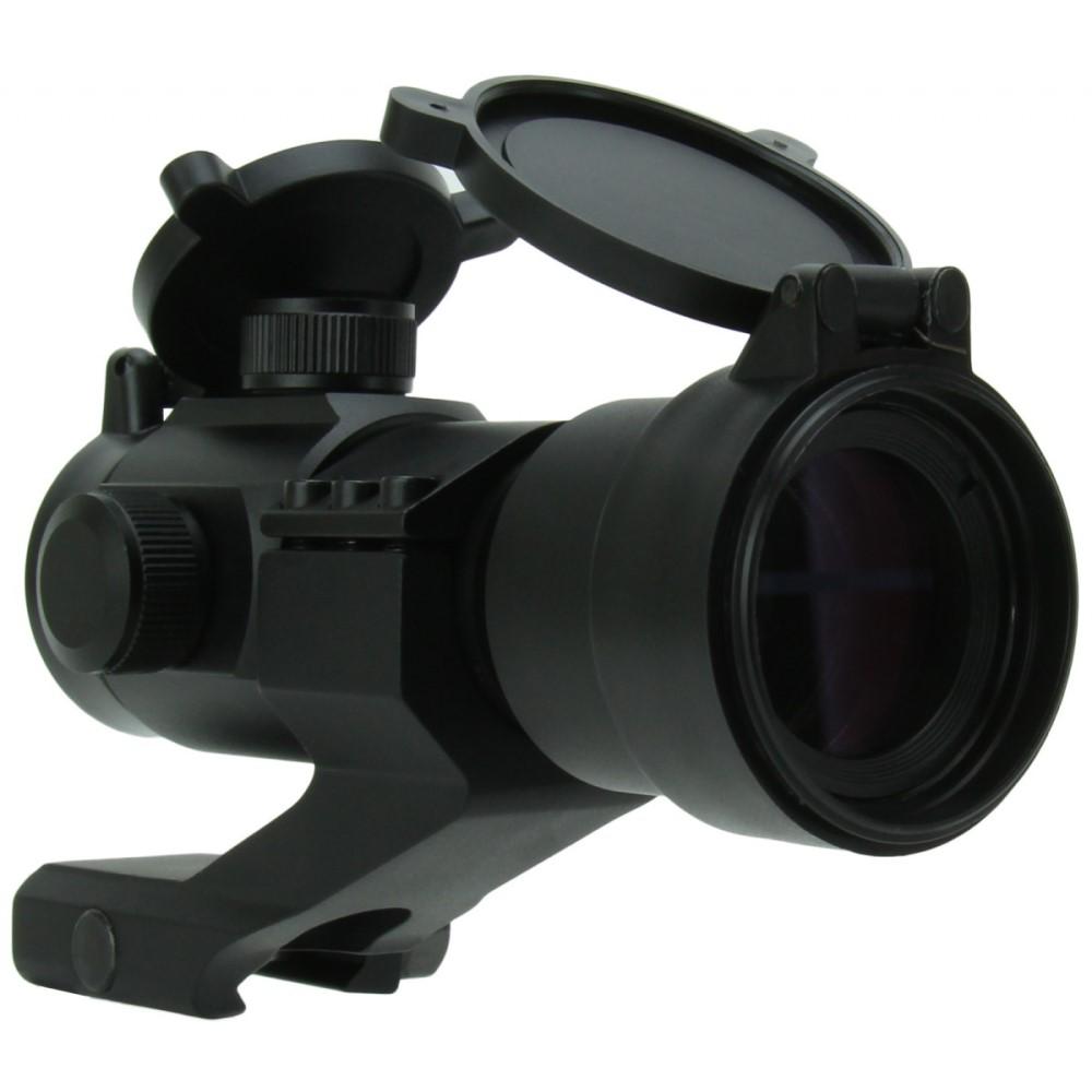 TacFire Red/Green Dot Sight 1x30 Dual Illum. Black with Cantilever Mount Picture of Tacfire Inc. Tacfire 1X30 Dual. Illuminated Red/Green Dot Sight w/Cantilever Mount