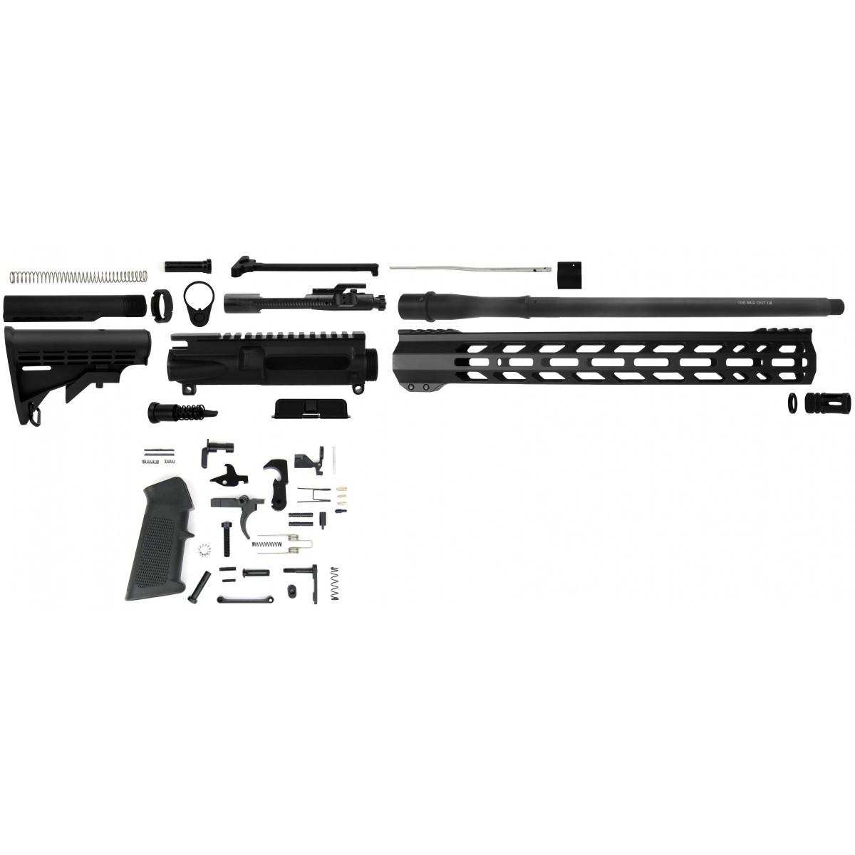 TacFire 16" Unassembled .300 Blackout Rifle Build Kit with Lower Parts Kit Picture of Tacfire Inc. TacFire BASIC 16inch UNASSEMBLED .300 BLACKOUT RIFLE BUILD KIT